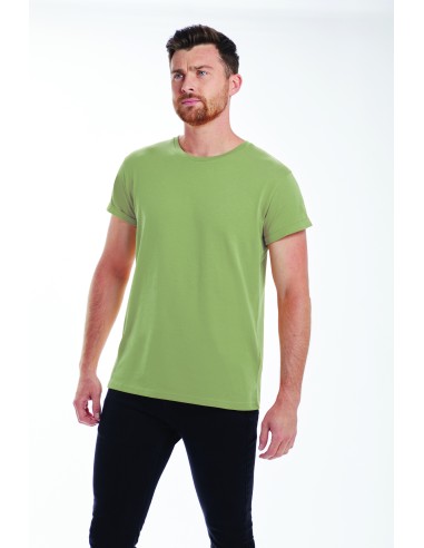 M-M80-Mens Roll Sleeve T